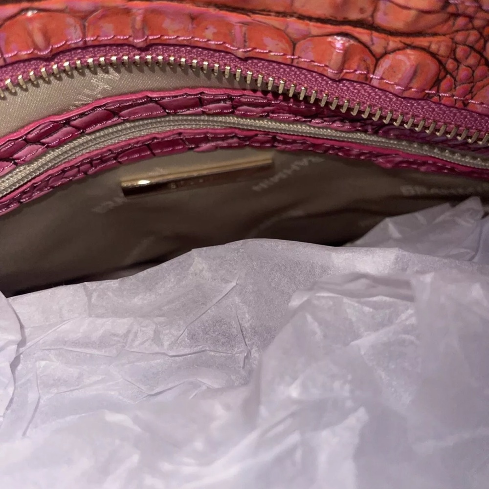 Brahmin Ombre Melbourne Collection Ezra Horizon Extra Large Tote Bag - Picture 9 of 12